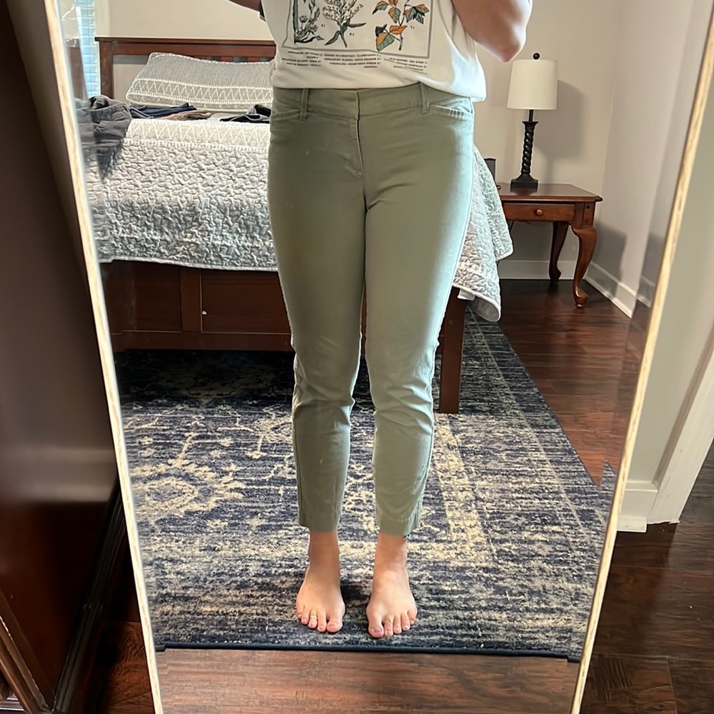 Green Pixie Pants